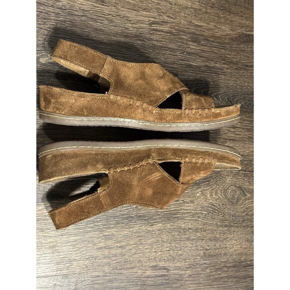 Born Women's Ebba Brown Suede Sandals SZ 8 - Picture 5 of 15
